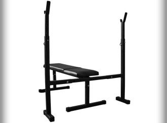 Скамья для жима + набор штанг 75 кг RN-Sport