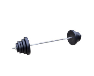 Штанга RN-Sport на 50 кг + Рукавички. ABS покриття дисків