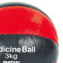 М'яч медбол MATSA Medicine Ball ME-0241-3 3 кг червоний-чорний