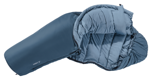 Спальный мешок DEUTER Orbit 0° SL 3386 arctic-slateblue LEFT