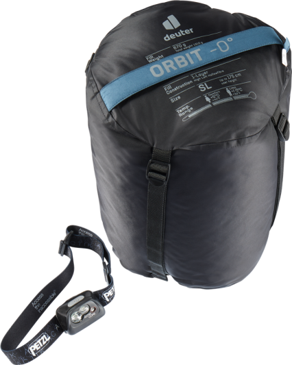 Спальный мешок DEUTER Orbit 0° SL 3386 arctic-slateblue LEFT
