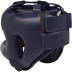 Боксерський шолом з бампером RDX Leather Pro Blue L