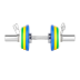 Грифы олимпийские гантельные Generation Fitness FF52F2 (пара)