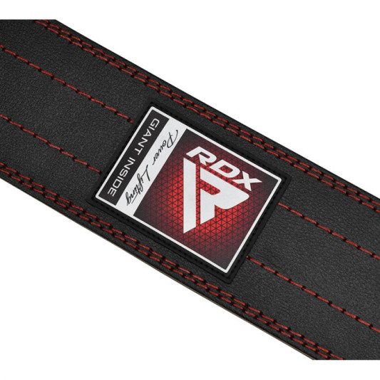 Пояс для тяжелой атлетики RDX Leather Black M