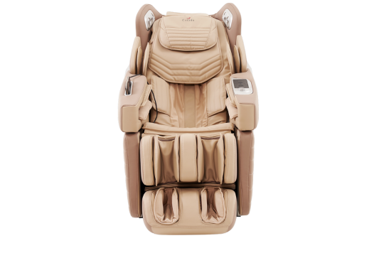Массажное кресло AlphaSonic III White Khaki