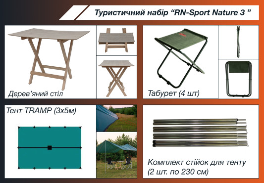 Туристический набор RN-Sport Nature 3