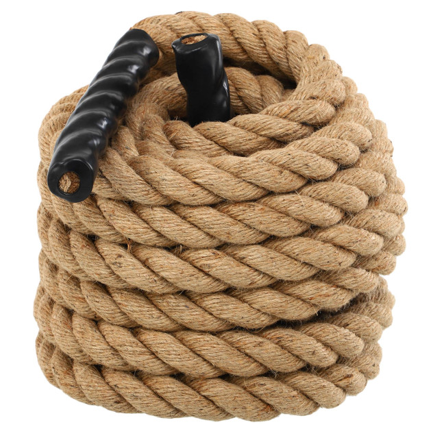 Канат для кроссфита Combat Battle Rope Zelart FI-0909-12 12 м коричневый
