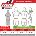 Пояс для тяжелой атлетики RDX RX-1 Black M