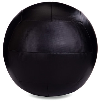 М'яч набивний для кросфіту Wall Ball FI-5168-8 8 кг чорний-зелений