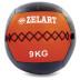 М'яч для кросфіту Wall Ball FI-5168-9 9 кг чорний-червоний