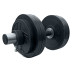 Гантель обрезиненная олимпийская RN-Sport на 31 кг