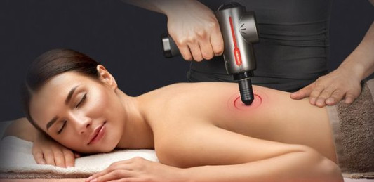 Перкуссионный массажер Yamaguchi Therapy Massage Gun