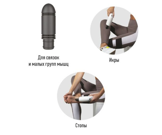 Перкуссионный массажер для тела Yamaguchi Massage Gun PRO