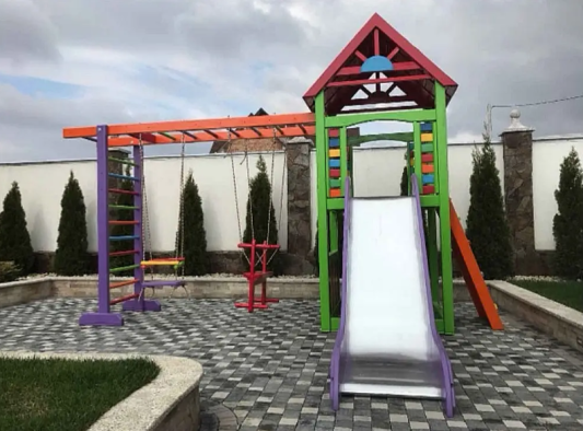 Детский игровой комплекс Тарзан Мини детальная покраска