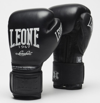Боксерські рукавиці Leone Greatest Black 12 ун