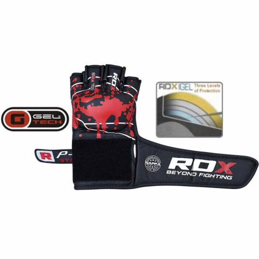 Перчатки ММА RDX Blood L