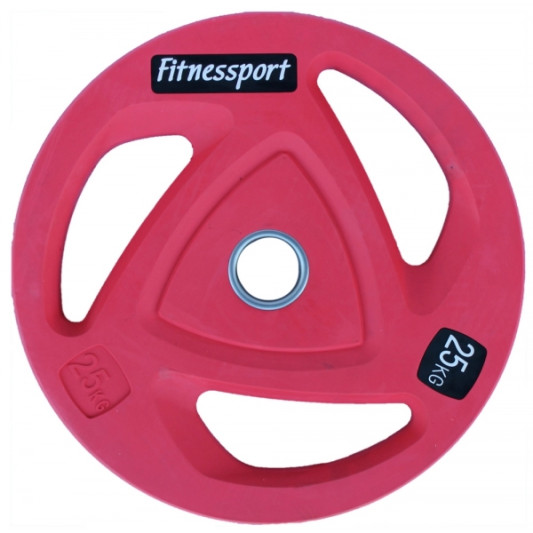Диск олимпийский для штанги 1.25-25 кг Fitnessport RCP20