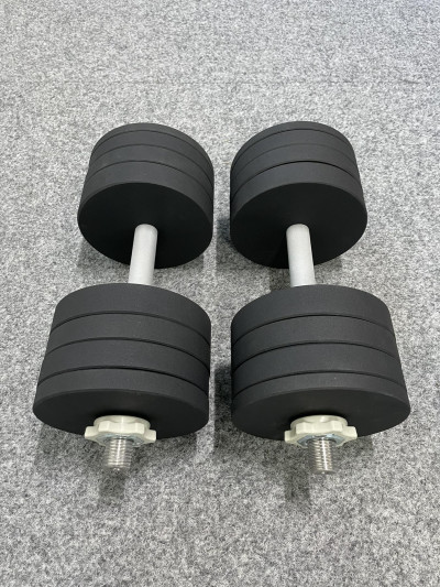 Гантели разборные стальные Rn-Sport 2 шт по 32 кг окрашенные