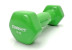 Гантель для фитнеса 1.0 кг EasyFit с виниловым покрытием салатовый