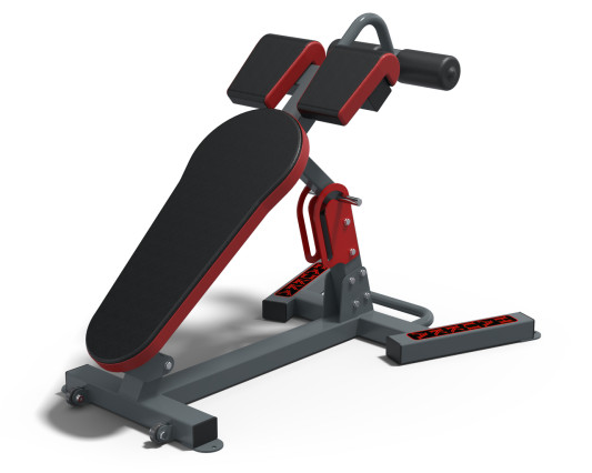 Скамья для пресса регулируемая HAUKKA K215 GREY