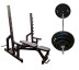 Скамья Black Rock + Стойки Black Rock + Металлическая штанга RN-Sport Quatro 105 кг
