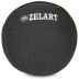 М'яч набивний для кросфіту Wall Ball FI-7224-9 9 кг чорний