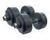 Гантели обрезиненные олимпийские RN-Sport 2 шт по 41 кг