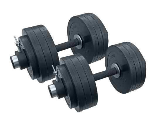 Гантели обрезиненные олимпийские RN-Sport 2 шт по 41 кг