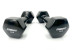 Гантель для фитнеса 3.0 кг EasyFit с виниловым покрытием черный
