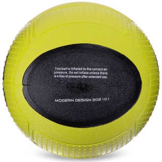 М'яч для кросфіту медбол FI-2620-2 2 кг зелений-чорний