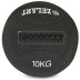 М'яч для кросфіту волбол Wall Ball FI-7224-10 10 кг чорний