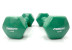 Гантель для фитнеса 4.0 кг EasyFit с виниловым покрытием зеленый