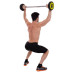 Штанга фиксированная прямая полиуретановая Urethane Barbell Zelart TA-2689-20 20кг
