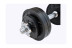 Скамья Black Rock + Стойки Black Rock + Штанга обрезиненная RN-Sport 105 кг с олимпийским грифом