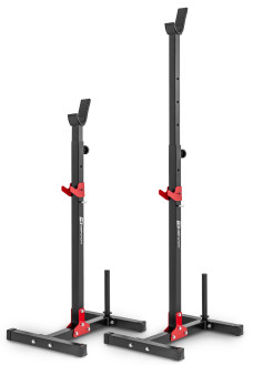 Стойки для штанги HS-1005L черный/красный