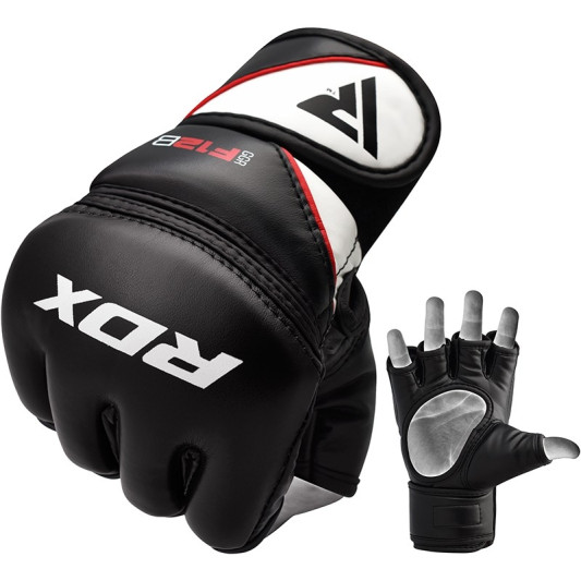 Перчатки ММА RDX Rex Leather Black XL