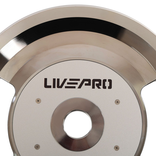 Блини диски сталеві 2 Handle металева втулка LiveUp LP8338-25 ø51мм 25кг сірий