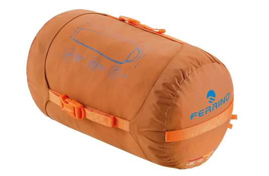 Спальний мішок Ferrino Lightec 1400 Duvet/-16°C Russet LEFT