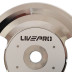 Блини диски сталеві 2 Handle металева втулка LiveUp LP8338-20 ø51мм 20кг сірий