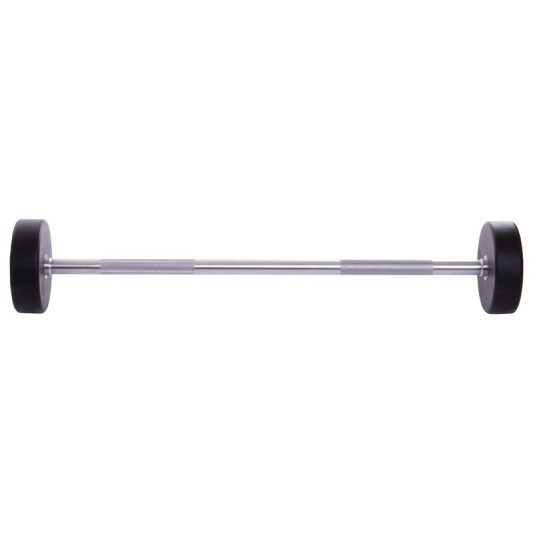 Штанга фиксированная прямая полиуретановая Urethane Barbell Zelart TA-2689-30 30кг