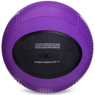 М'яч-медбол для ефективних тренувань Medicine Ball FI-2620-6 6 кг фіолетовий-чорний