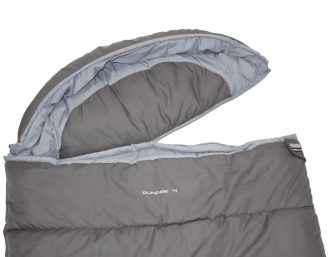 Спальный мешок High Peak Dundee 4/+4°C Grey/Light Grey Left