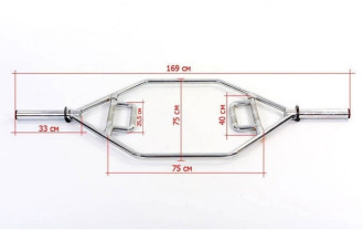 Гриф трэп шестиугольный FOLDING HANDLE HEX