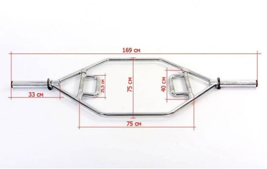 Гриф треп шестикутний FOLDING HANDLE HEX