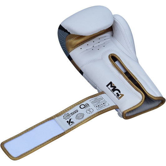 Боксерские перчатки RDX Rex Leather Gold 10 ун
