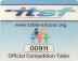 Настольный футбол Garlando Master Champion ITTF