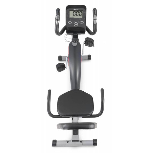 Горизонтальный велотренажер Hop-Sport HS-035L Solo серебристый