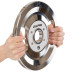 Блини диски сталеві 2 Handle металева втулка LiveUp LP8338-5 ø51мм 5кг сірий