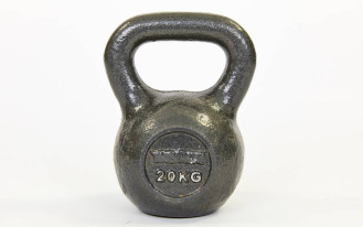 Гиря чугунная окрашенная TA-1815-20 20 кг черный