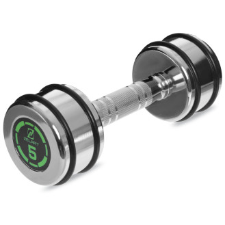 Гантель хромированная Zelart FI-2622-5 1x5 кг